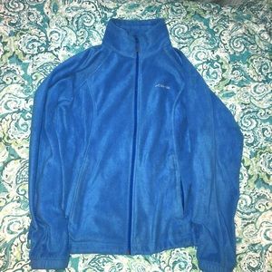 Blue Columbia Fleece Jacket